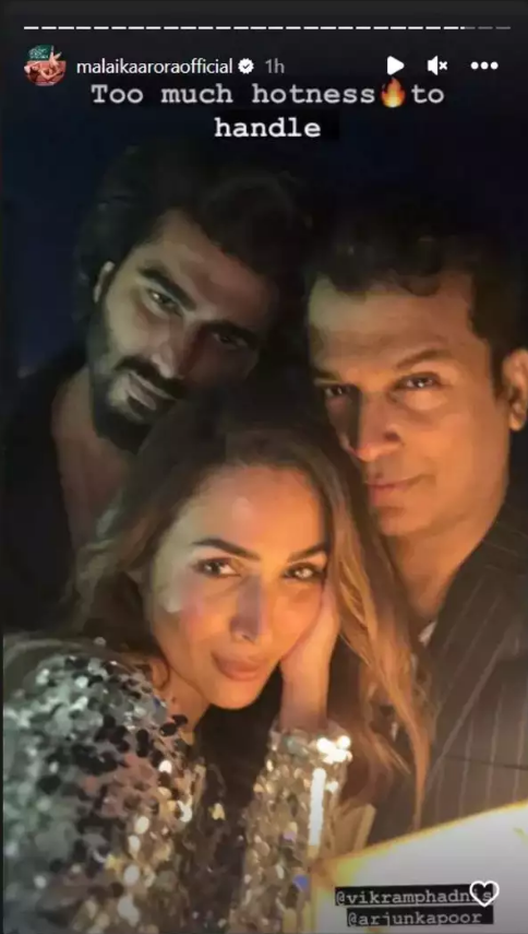 Malaika Arora and Arjun Kapoor’s Stunning Selfie at Her Mother’s Birthday Bash